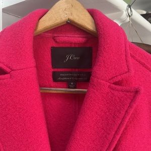 Italian boiled wool coat